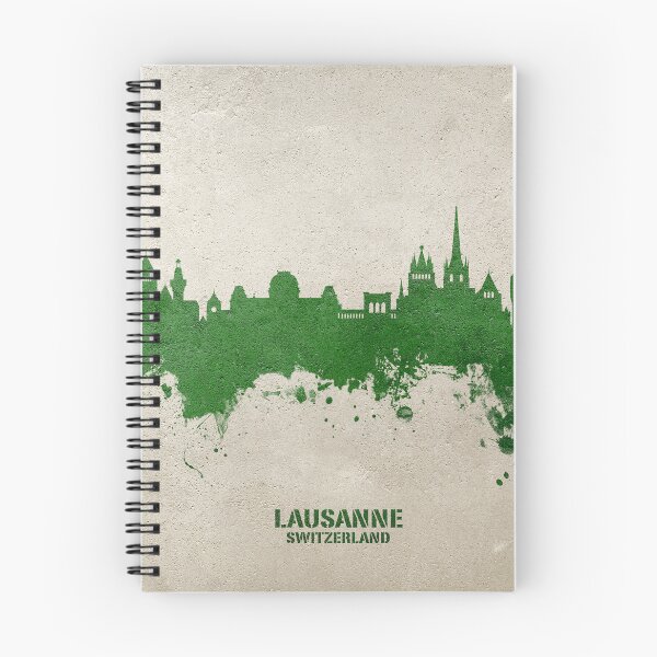 Item preview, Lausanne Switzerland Skyline designed and sold by ArtPrints.