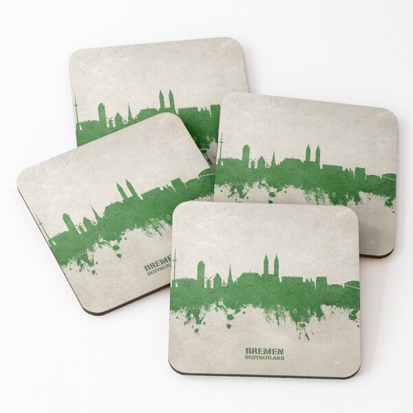 Item preview, Bremen Germany Skyline designed and sold by ArtPrints.