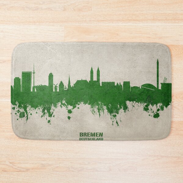 Item preview, Bremen Germany Skyline designed and sold by ArtPrints.