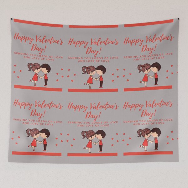 Item preview, Happy valentines  Day,red cute couple designed and sold by medoutfits.