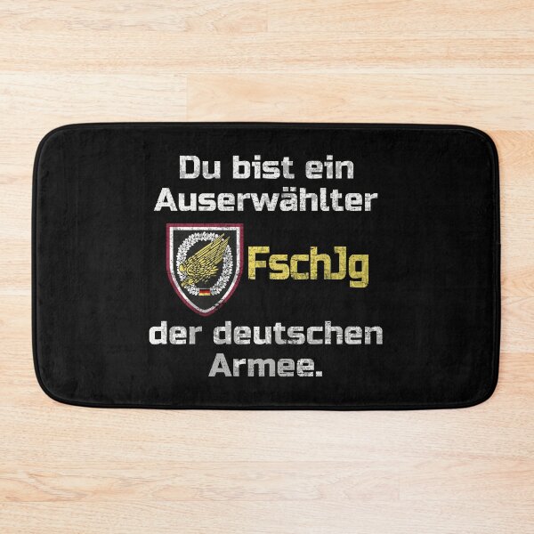 Item preview, Fallschirmjäger Luftlandebrigade FschJg Deutschland Fsllschirmspringer Spruch #1810 designed and sold by Rare-Militia.