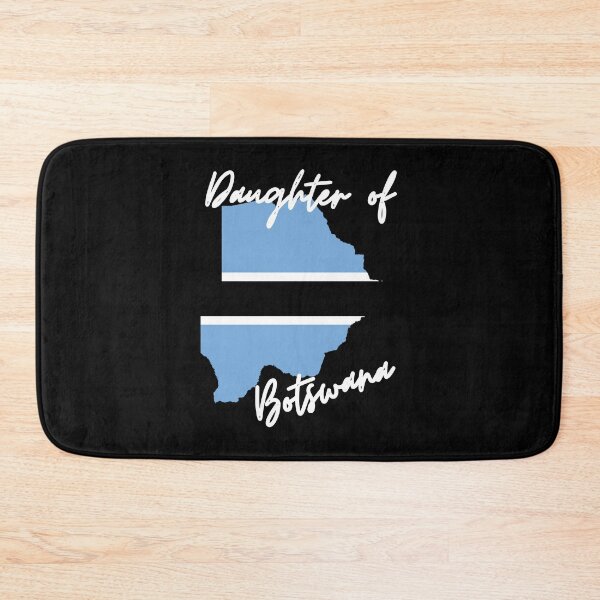 Item preview, Daughter of Botswana Map Flag designed and sold by NovawayDirect.