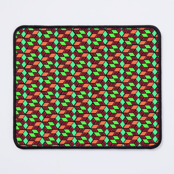 Item preview, Escher cubes in green and red designed and sold by JcB-Arts.