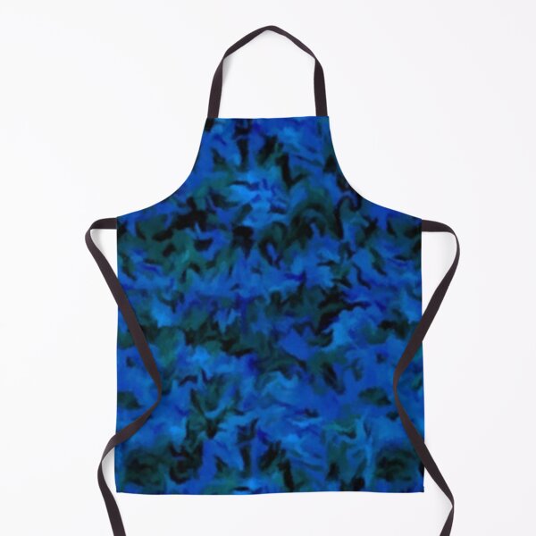 Item preview, Retro Abstract Charcoal Sapphire Blue designed and sold by SaraValor.