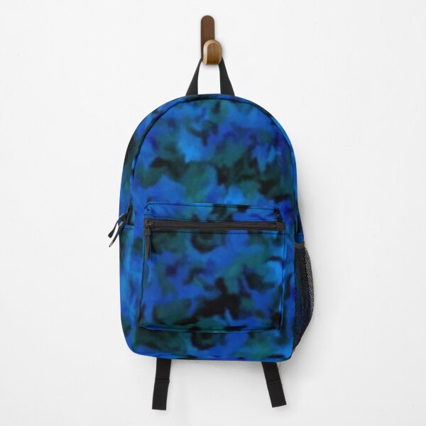 Item preview, Retro Abstract Charcoal Sapphire Blue designed and sold by SaraValor.