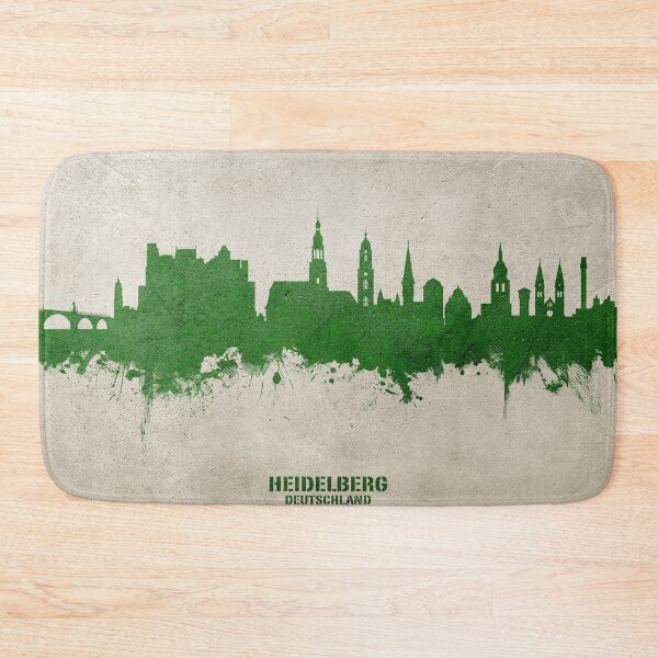 Item preview, Heidelberg Germany Skyline designed and sold by ArtPrints.