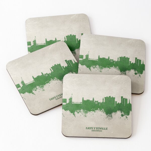 Item preview, Fayetteville Arkansas Skyline designed and sold by ArtPrints.