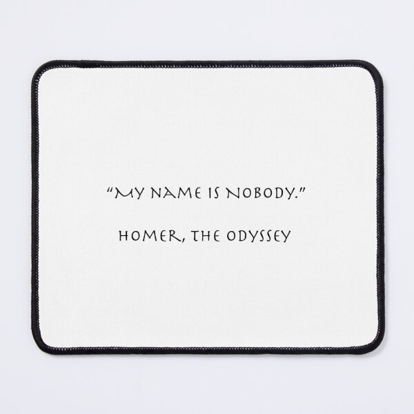 Item preview, My Name is Nobody designed and sold by whitearmed-hera.