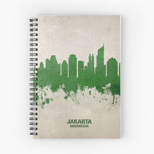 Artikelvorschau, Jakarta Skyline Indonesia entworfen und verkauft von ArtPrints.