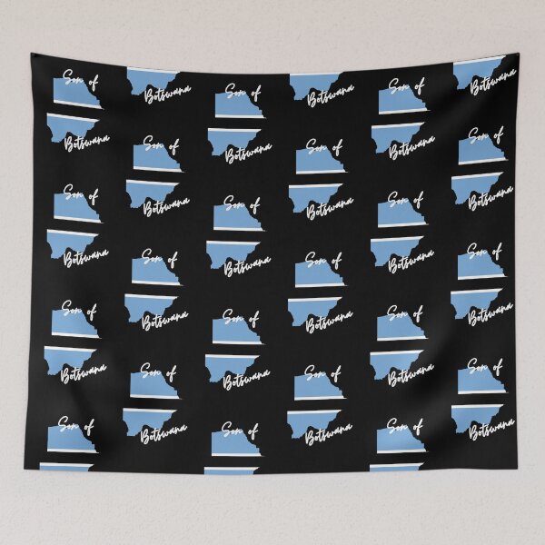 Item preview, Son of Botswana Map Flag designed and sold by NovawayDirect.