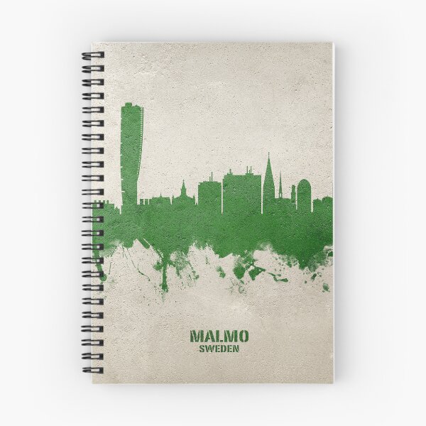 Item preview, Malmo Sweden Skyline designed and sold by ArtPrints.
