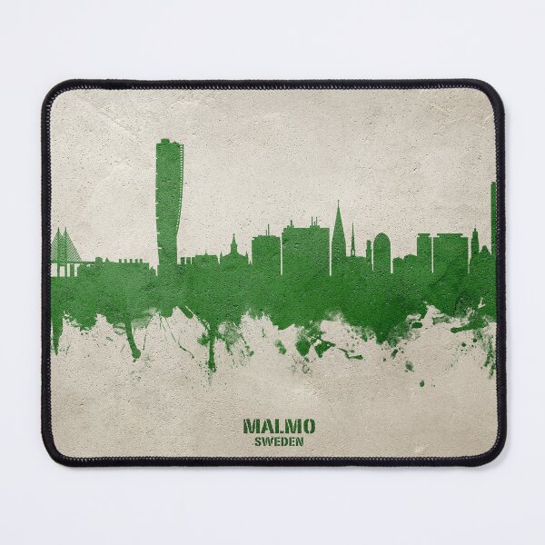 Item preview, Malmo Sweden Skyline designed and sold by ArtPrints.