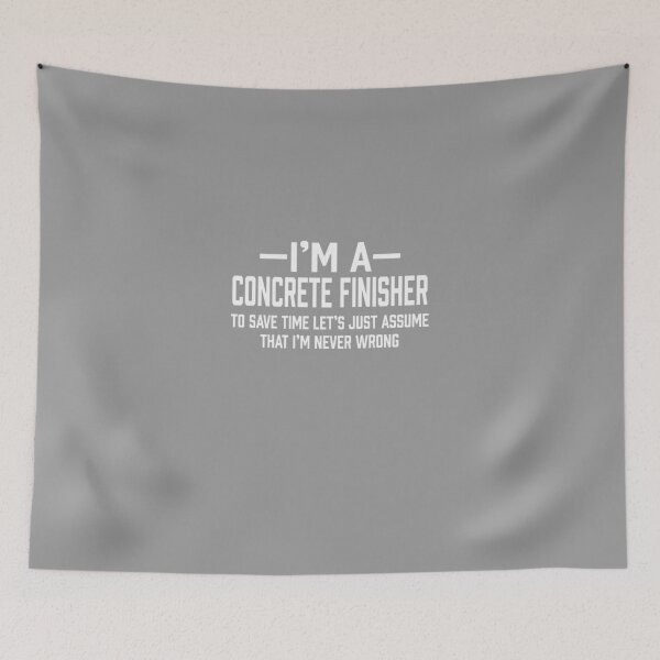 Item preview, Concrete Finisher  designed and sold by AlwaysAwesome.