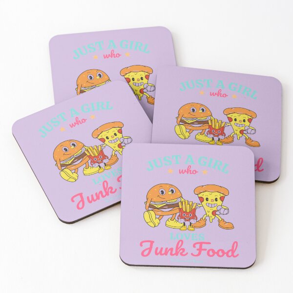 Item preview, Just a Girl Who Loves Junk Food designed and sold by TheReporter1.