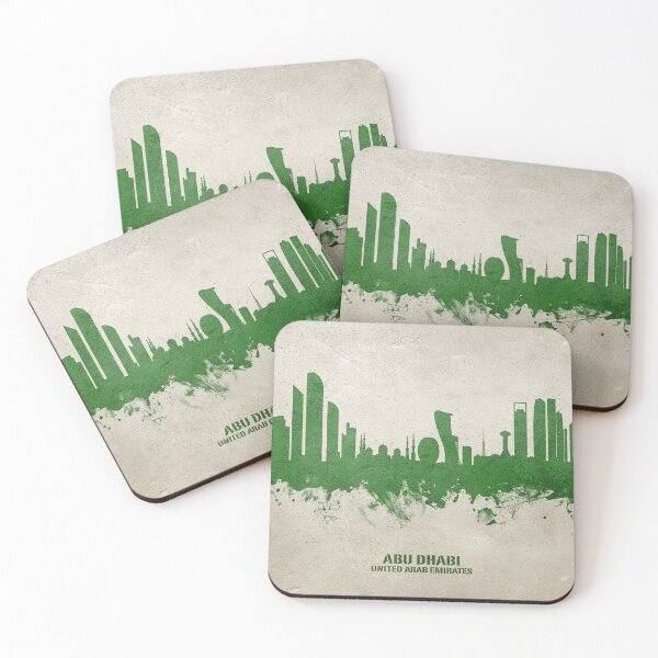 Item preview, Abu Dhabi Skyline designed and sold by ArtPrints.