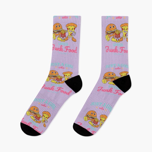 Item preview, Just a Girl Who Loves Junk Food designed and sold by TheReporter1.