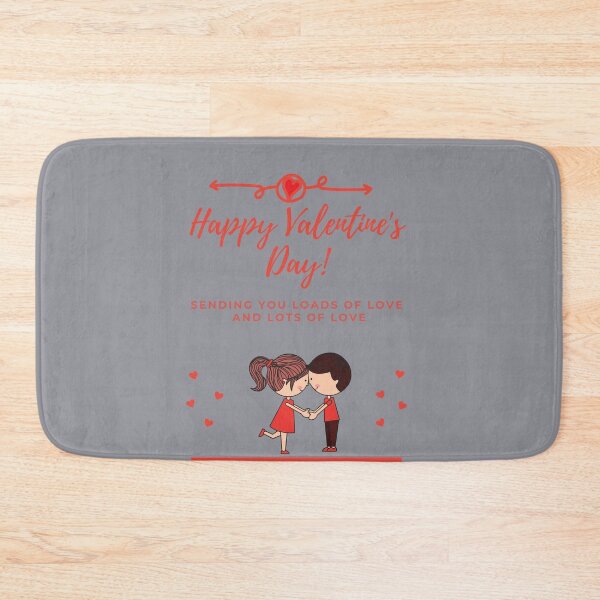 Item preview, Happy valentines  Day greeting card, cute couple designed and sold by medoutfits.