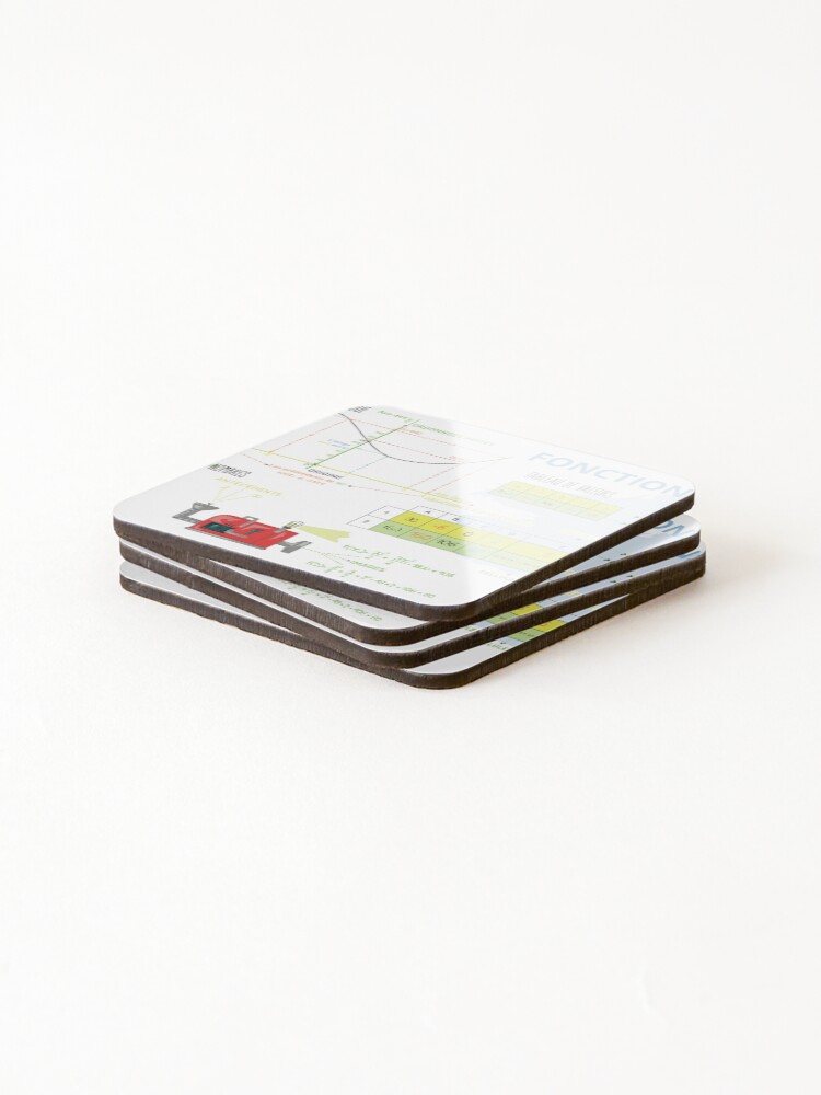Thumbnail 4 of 5, Coasters (Set of 4), Function designed and sold by GodsofMath.