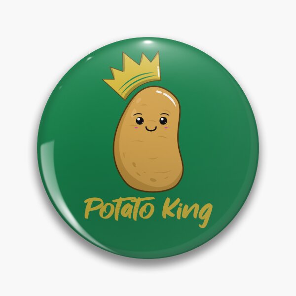 Item preview, Cute Kawaii Potato King designed and sold by Kawaiindoodle.