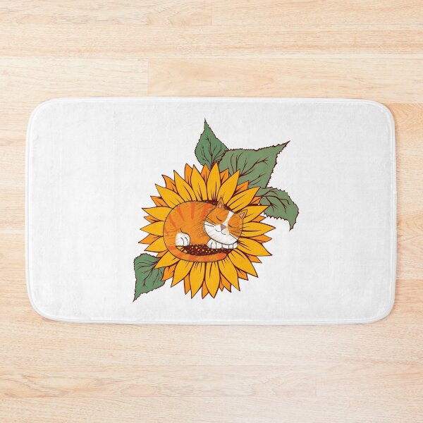 Item preview, You are my sunshine cat sunflower - Cat Art - Love Pet art 2 designed and sold by Mintminz.
