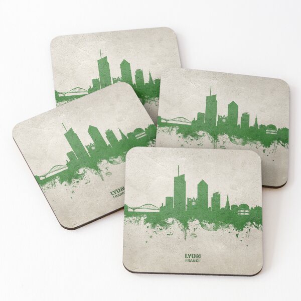 Item preview, Lyon France Skyline designed and sold by ArtPrints.
