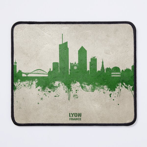 Item preview, Lyon France Skyline designed and sold by ArtPrints.
