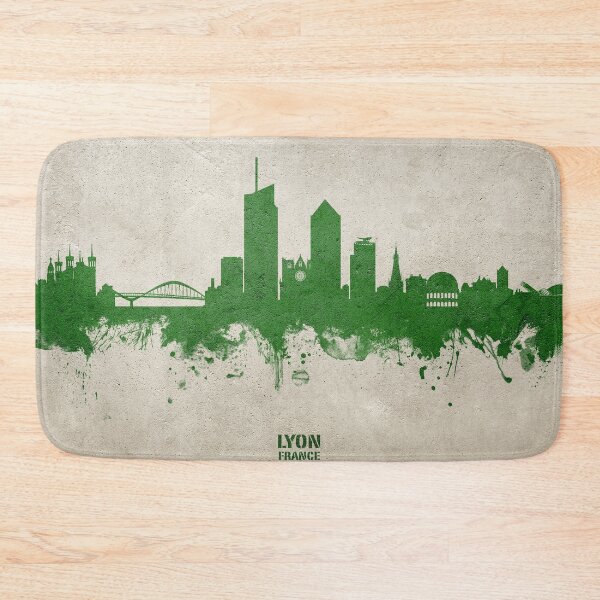 Item preview, Lyon France Skyline designed and sold by ArtPrints.