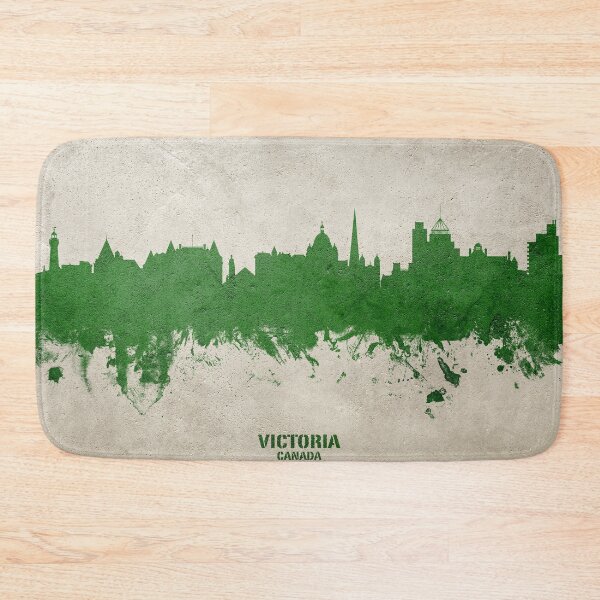Artikelvorschau, Victoria Canada Skyline entworfen und verkauft von ArtPrints.