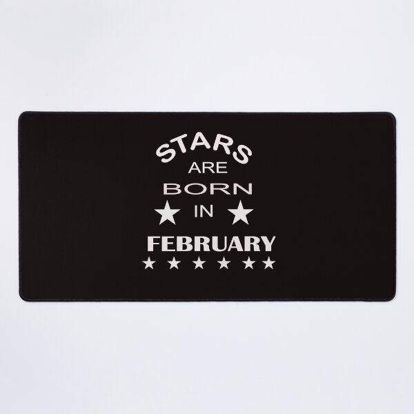 Item preview,  stars are born in february designed and sold by justplainwords.