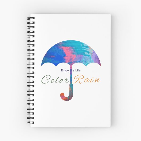 Item preview, Color Rain Enjoy the Life designed and sold by Nanda Cornelis.