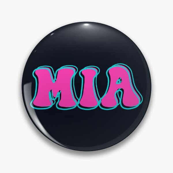 Item preview, MIA Name - MIA Name Cute Design designed and sold by Custom-Name.