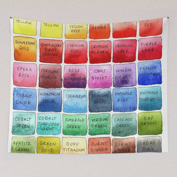 Item preview, Watercolour Palette II designed and sold by Sarah Ashby.