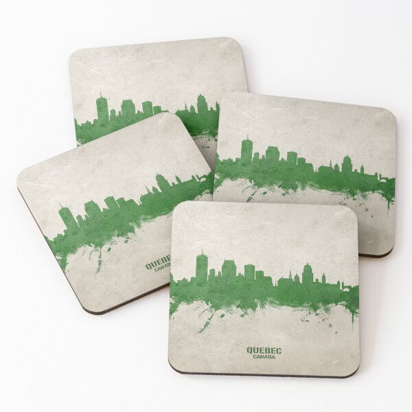 Item preview, Quebec Canada Skyline designed and sold by ArtPrints.