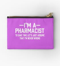 Pharmacist Assume Studio Pouch