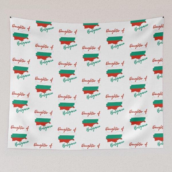 Item preview, Daughter of Bulgaria Map Flag designed and sold by NovawayDirect.