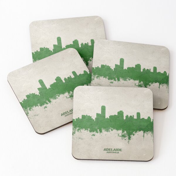 Item preview, Adelaide Australia Skyline designed and sold by ArtPrints.