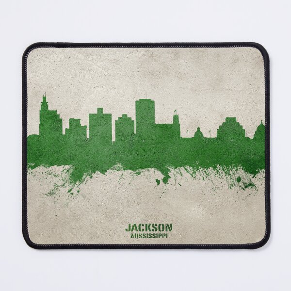 Item preview, Jackson Mississippi Skyline designed and sold by ArtPrints.