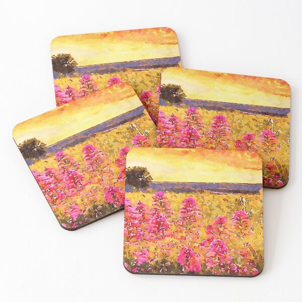 Item preview, Flowers and evening sky  designed and sold by Gaurav Garg.
