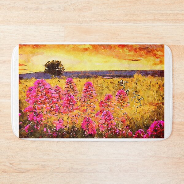Item preview, Flowers and evening sky  designed and sold by Gaurav Garg.