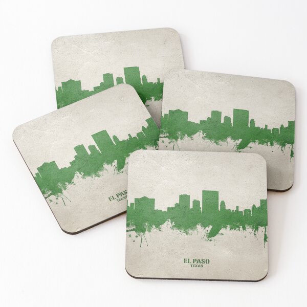 Artikelvorschau, El Paso Texas Skyline entworfen und verkauft von ArtPrints.