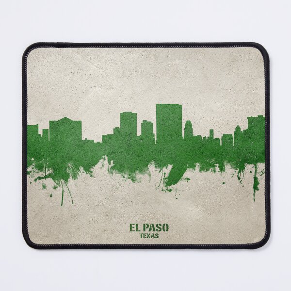 Artikelvorschau, El Paso Texas Skyline entworfen und verkauft von ArtPrints.