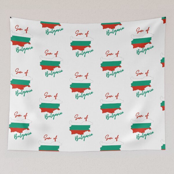 Item preview, Son of Bulgaria Map Flag designed and sold by NovawayDirect.