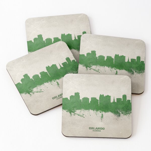 Artikelvorschau, Skyline von Orlando, Florida entworfen und verkauft von ArtPrints.
