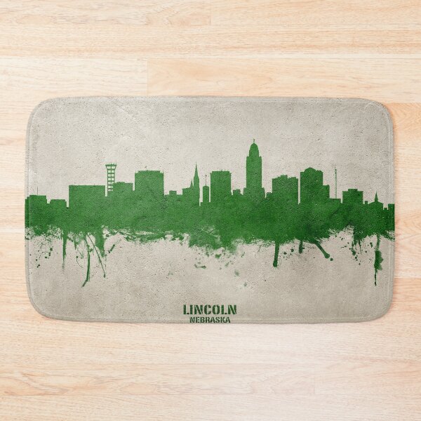 Artikelvorschau, Lincoln Nebraska Skyline entworfen und verkauft von ArtPrints.