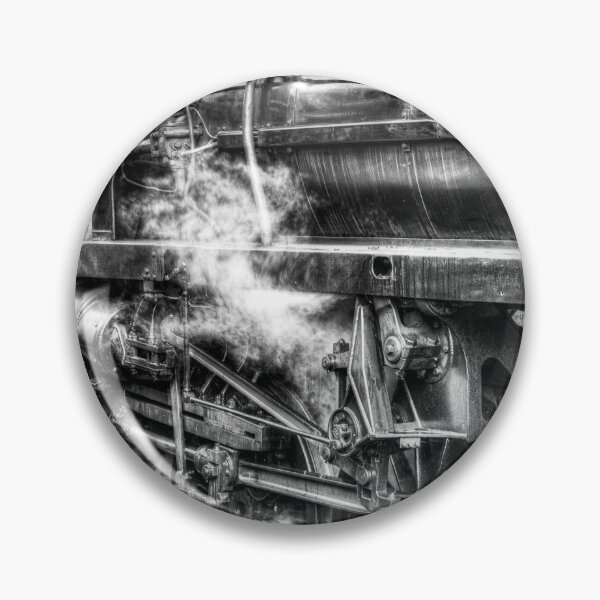 Item preview, Black Prince Steam Train, Black And White designed and sold by Paul Thompson Photography.