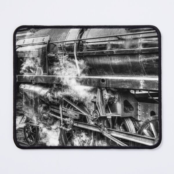 Item preview, Black Prince Steam Train, Black And White designed and sold by Paul Thompson Photography.