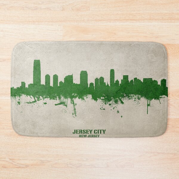Artikelvorschau, Jersey City New Jersey Skyline entworfen und verkauft von ArtPrints.