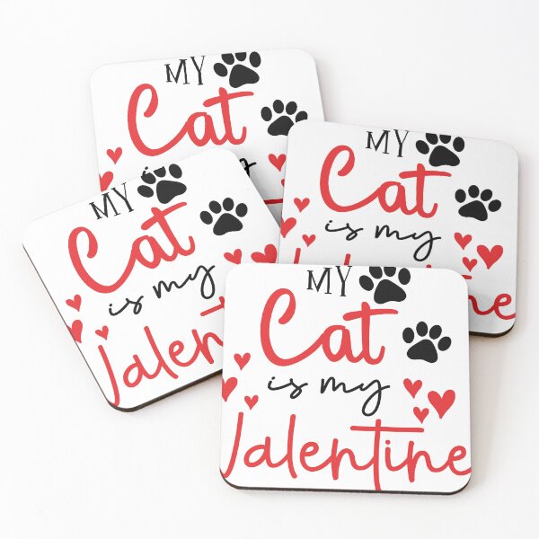 Item preview, My Cat Is My Valentine Shirt, Cat Mom Shirt, Valentine's Day Shirt, Cat Lover Shirt, Cat Lover Gift designed and sold by RazeakTato.