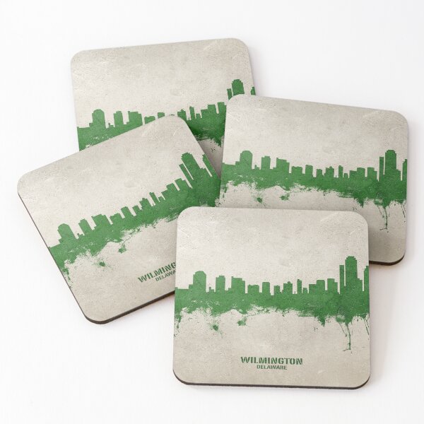 Item preview, Wilmington Delaware Skyline designed and sold by ArtPrints.