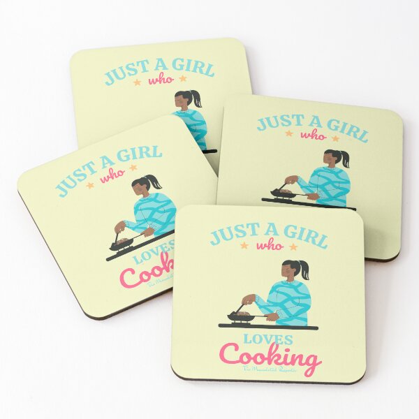 Item preview, Just A Girl Who Loves Cooking designed and sold by TheReporter1.